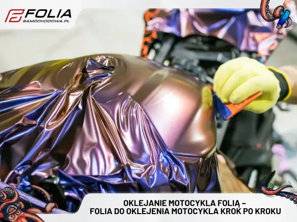 Oklejanie motocykla folią: dowiedz się, ile kosztuje oklejenie motocykla folią i jak to zrobić krok po kroku.